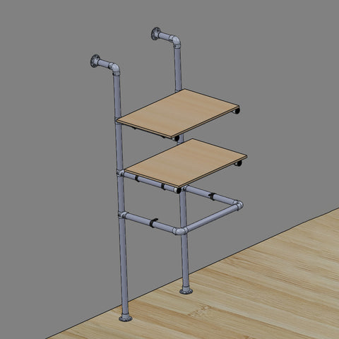 TC 930 - Wall Mounted Shelf