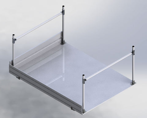 TC 990 - Single Tray Ladder Rack TubeClamp Fitting by Solid Dynamics Australia